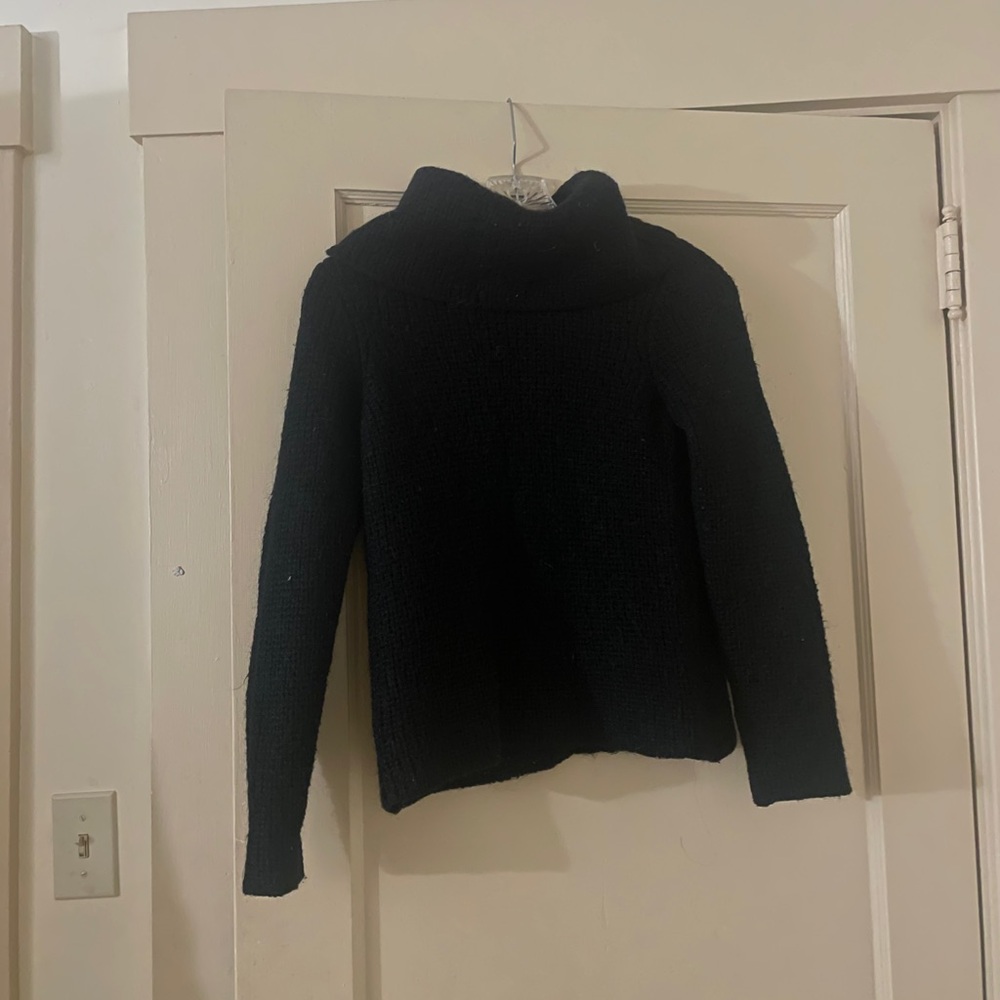 Ralph Lauren Black Cowl Neck Sweater